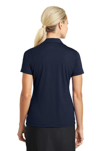Nike Women's Dri-FIT Vertical Mesh Polo - Marine Back