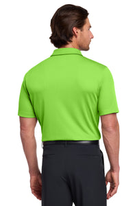 Nike Dri-FIT Vertical Mesh Polo - Action Green Back