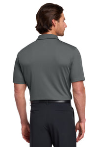 Nike Dri-FIT Vertical Mesh Polo - Anthracite Back