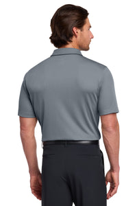 Nike Dri-FIT Vertical Mesh Polo - Cool Grey Back