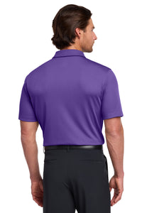 Nike Dri-FIT Vertical Mesh Polo - Court Purple Back