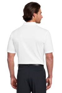 Nike Dri-FIT Vertical Mesh Polo - White Back