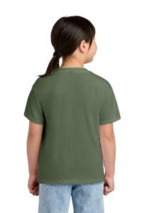 Gildan Youth Softstyle CVC Tee 64000BCVC - Cactus Back