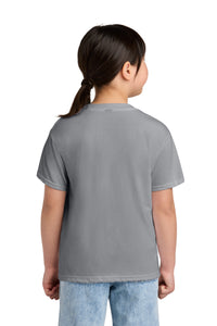 Gildan Youth Softstyle CVC Tee 64000BCVC - Cement Back