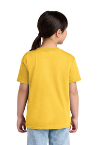 Gildan Youth Softstyle CVC Tee 64000BCVC - Daisy Mist Back