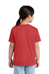 Gildan Youth Softstyle CVC Tee 64000BCVC - Red Mist Back