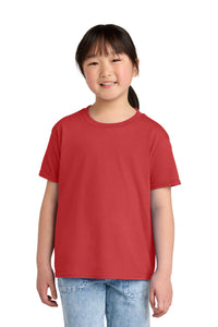 Gildan Youth Softstyle CVC Tee 64000BCVC - Red Mist