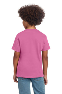 Gildan Youth Softstyle T-Shirt 64000B - Azalea Back