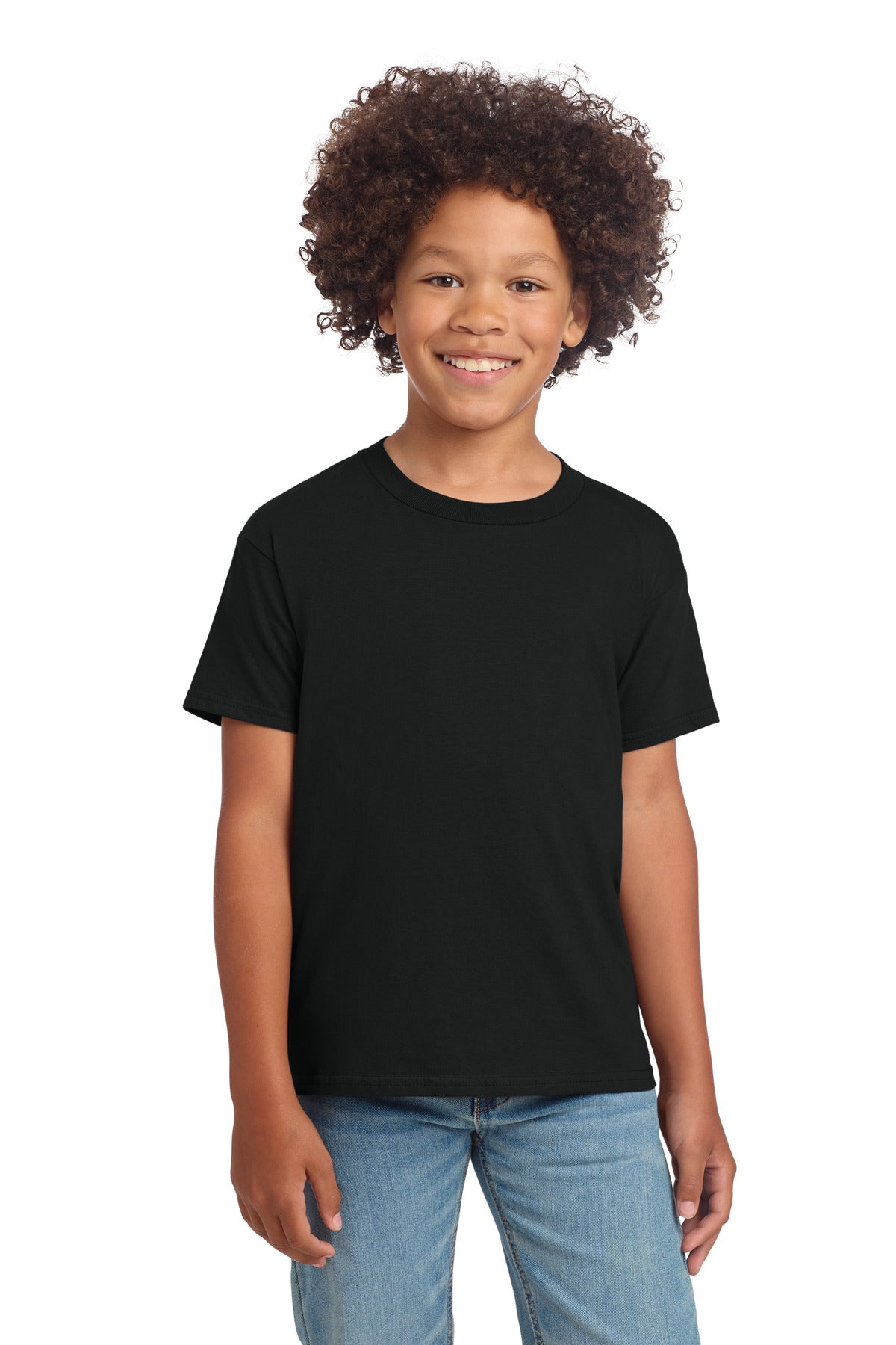 Gildan Youth Softstyle T-Shirt 64000B - Black