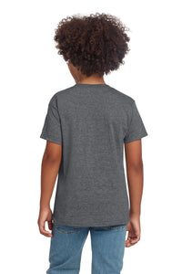 Gildan Youth Softstyle T-Shirt 64000B - Graphite Heather Back