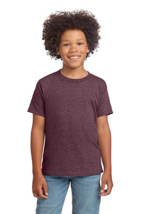Gildan Youth Softstyle T-Shirt 64000B - Heather Maroon