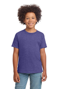 Gildan Youth Softstyle T-Shirt 64000B - Heather Purple