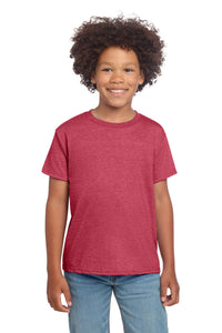 Gildan Youth Softstyle T-Shirt 64000B - Heather Red