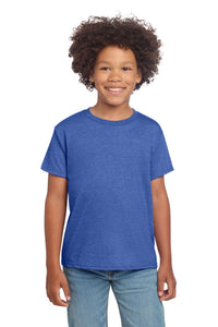 Gildan Youth Softstyle T-Shirt 64000B - Heather Royal