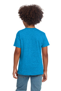 Gildan Youth Softstyle T-Shirt 64000B - Heather Sapphire Back