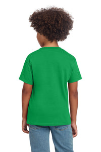 Gildan Youth Softstyle T-Shirt 64000B - Irish Green Back