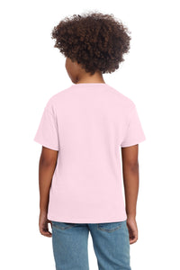 Gildan Youth Softstyle T-Shirt 64000B - Light Pink Back