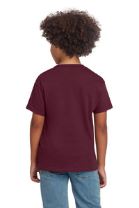 Gildan Youth Softstyle T-Shirt 64000B - Maroon Back