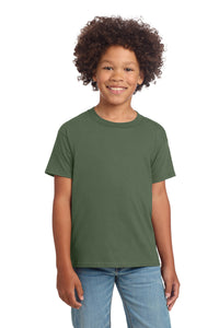Gildan Youth Softstyle T-Shirt 64000B - Military Green