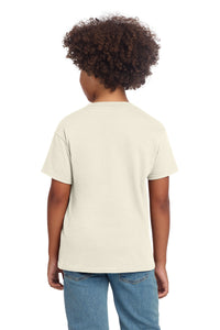 Gildan Youth Softstyle T-Shirt 64000B - Natural Back