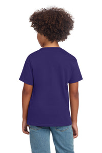 Gildan Youth Softstyle T-Shirt 64000B - Purple Back