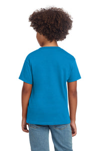 Gildan Youth Softstyle T-Shirt 64000B - Sapphire Back