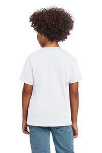 Gildan Youth Softstyle T-Shirt 64000B - White Back