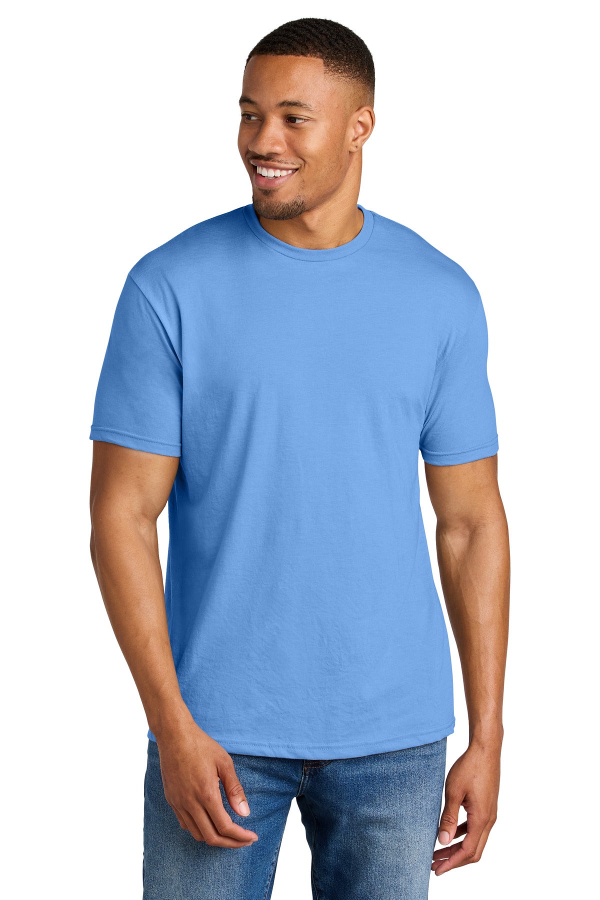 Gildan Softstyle CVC Tee 64000CVC - Carolina Blue Mist