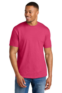 Gildan Softstyle CVC Tee 64000CVC - Pink Lemonade Mist