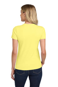 Gildan Softstyle Women's T-Shirt - Cornsilk Back