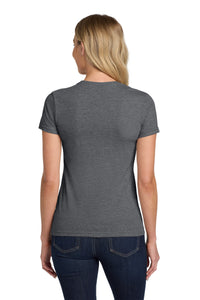 Gildan Softstyle Women's T-Shirt - Graphite Heather Back