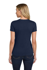 Gildan Softstyle Women's T-Shirt - Navy Back