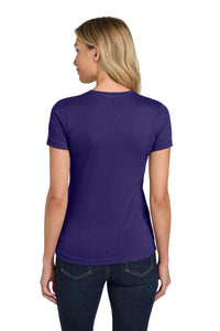 Gildan Softstyle Women's T-Shirt - Purple Back