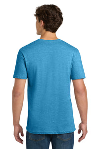 Gildan Softstyle T-Shirt - Heather Sapphire Back