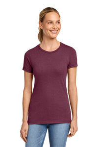Gildan Softstyle Women's CVC T-Shirt 64001LCVC - Maroon Mist