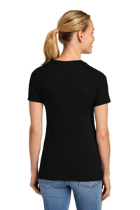Gildan Softstyle Women's CVC T-Shirt 64001LCVC - Pitch Black Back