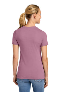 Gildan Softstyle Women's CVC T-Shirt 64001LCVC - Plumrose Back