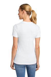 Gildan Softstyle Women's CVC T-Shirt 64001LCVC - White Back