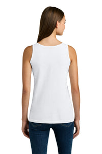 Gildan Softstyle Junior Fit Tank Top - White Back