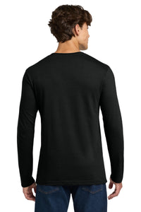 Gildan Softstyle Long Sleeve T-Shirt - Black Back