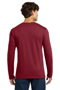 Gildan Softstyle Long Sleeve T-Shirt - Cardinal Red Back