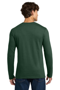 Gildan Softstyle Long Sleeve T-Shirt - Fan Dark Green Back