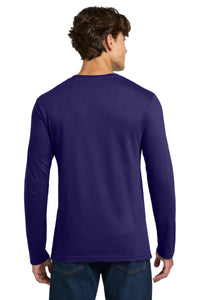 Gildan Softstyle Long Sleeve T-Shirt - Fan Dark Purple Back
