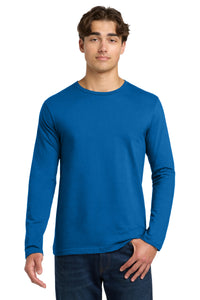 Gildan Softstyle Long Sleeve T-Shirt - Neon Blue