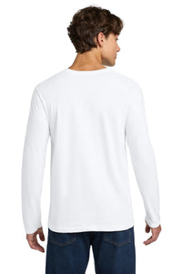 Gildan Softstyle Long Sleeve T-Shirt - White Back