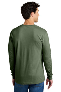 Gildan Softstyle CVC Long Sleeve Tee 64440CVC - Cactus Back