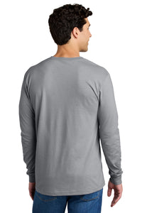 Gildan Softstyle CVC Long Sleeve Tee 64440CVC - Cement Back