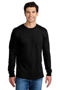 Gildan Softstyle CVC Long Sleeve Tee 64440CVC - Pitch Black