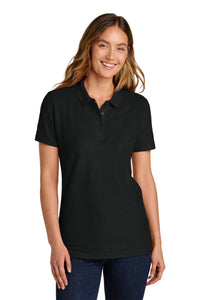 Gildan Softstyle Women's Pique Polo 64800L - Black