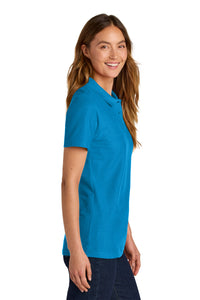 Gildan Softstyle Women's Pique Polo 64800L - Sapphire Back